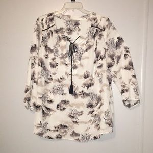 Patterned Blouse